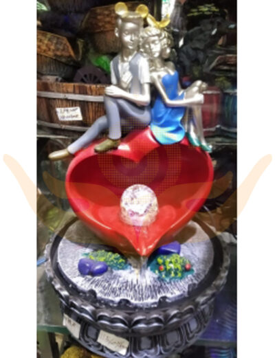 Couple-Heart Fountain Model - 02 (1459 A)