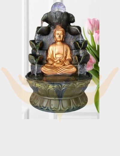 Buddha Diya Tabletop Water Fountain