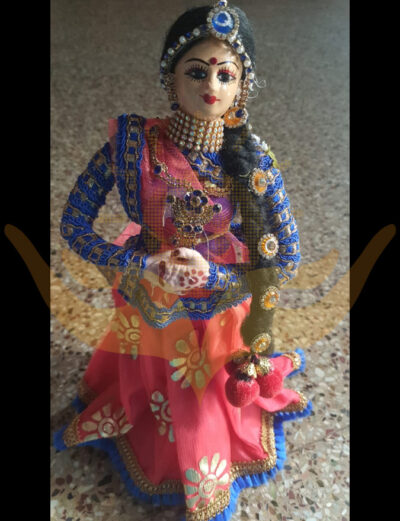 Radha hand made doll